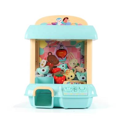 China Interesting Indoor R/C Cartoon Toys Mini Doll Machine For Kids Mini Claw Crane Toy Grabber for sale