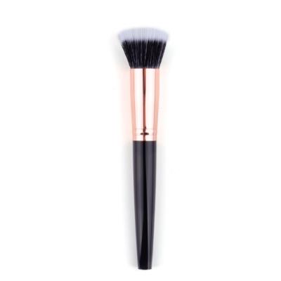 China china flat head gold white powder brush skin-friendly manufacturer / custom cosmetic brushes / foundation brush for makeup for sale