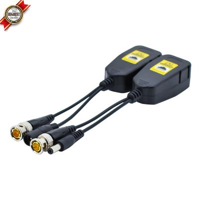 China High End CCTV System 4K 8MP CCTV Analog Balanced Video Transformer Best Quality Factory Price HD Video Balun CCTV Video Para for sale