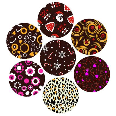 China Wholesale Fast Dry Cake Decorating Edible Chocolate Transfer Sheets Icing Chocolate Transfer Sheets Baking Sheets Wholesale Cake Decorating Edible Sheets for sale