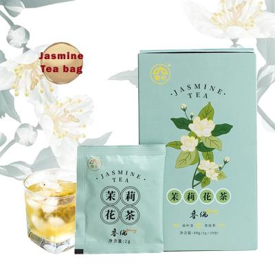 China Gift Triangular Chinese Tea Organic Tea Bag Tea Canned Jasmine Organic Green Tea Bag for sale