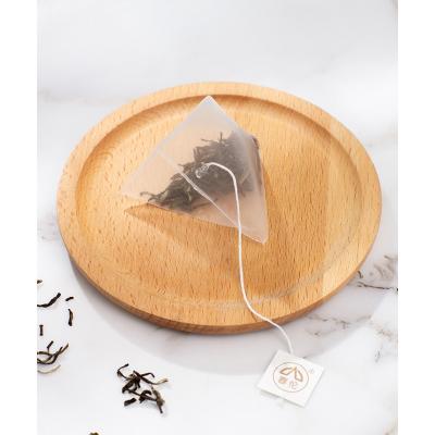 China Triangular Tea Bag OEM Private Label Varieties Mix Pyramid Triangle Tea Bag With Strings Scented Tea Jasmine Scented Green Tea Bag Custom Made for sale