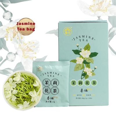 China Osmanthus Tea Boxed Gift Teabag China Triangular Organic Jasmine Tea Bag Oolong Tea with Delicious Scent Green/Peach/Mango/Coconut for sale