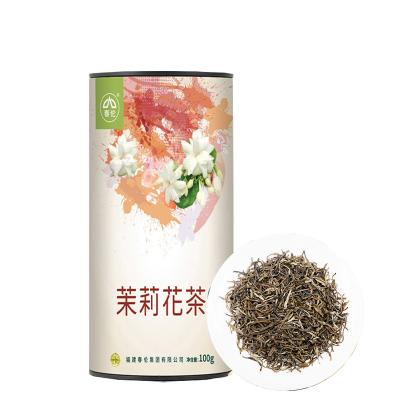 China Tea Bag Fujian Tea Canned Organic Green Jasmine Tea Leaves Loose Direct EU Certification for sale