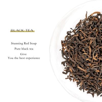 China Factory Wholesale Supply Best Organic Loose Tea Bag Tea Leaf Pu'er Black Tea For Diet for sale