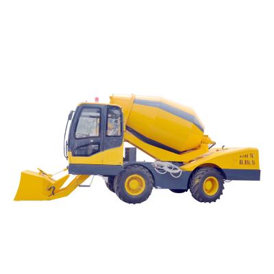 China China HY-400 Cement Mixing Self Loading Concrete Mixer With 92KW Motor for sale