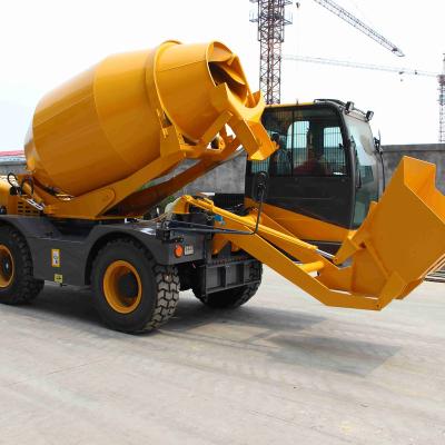 China Construction Material Stores JBC 5.5M3 Mobile Diesel Self Loading Concrete Mixer Machine for sale