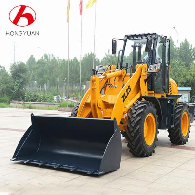 China Small Equipment Compact Wheel Loader Blow Machine New Towable Backhoe ZL28F for sale