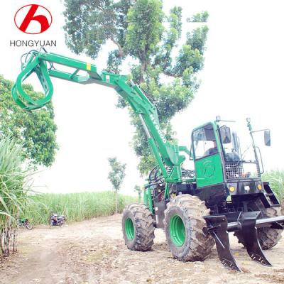 China Sugar Cane Framing And Sized 4 WD Cameco Sugar Cane Grab Loader Made In Hongyuan for sale