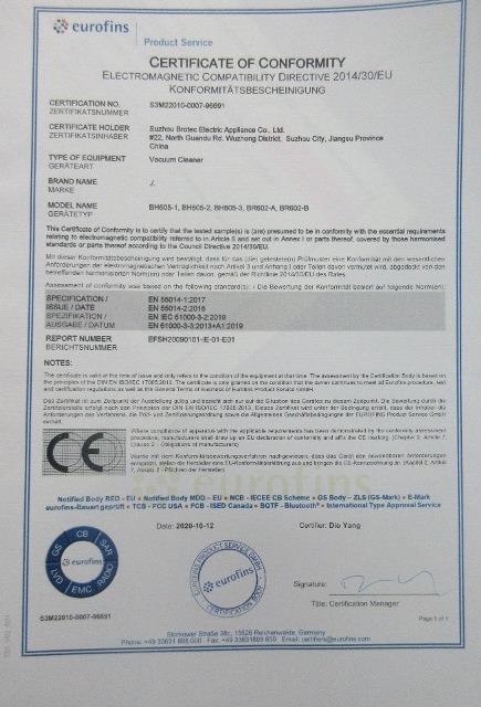 CE - Brotec Products Suzhou Ltd.