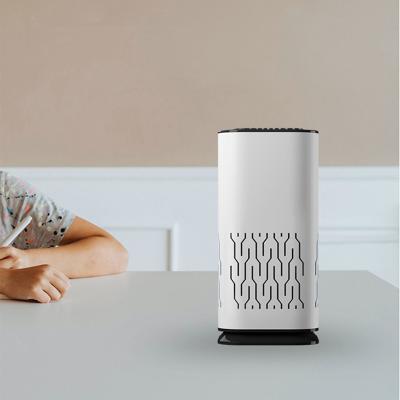 China 300W Smart Home Portable Anion Steriliztion Hepa Desktop Air Cleaner Roll Air Cleaner Air Purifier for sale