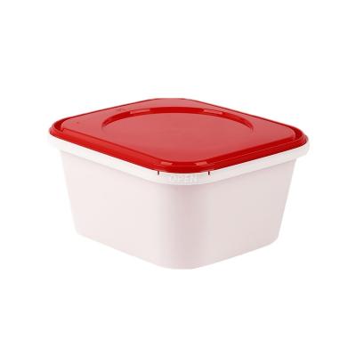 China Traditional  Microwave Lock Containers Multiple Sizes Freezer And Safe Food Storage for sale