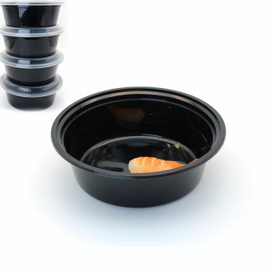 China 32 oz traditional disposable bowl round container with eco-friendly lids for sale