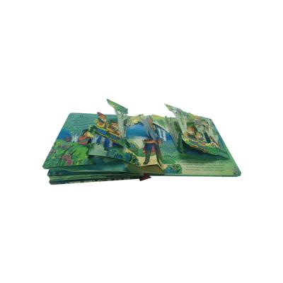 China Paper & Paperboard Complicated Pop Up Book Children Story Book Baby board Book for sale