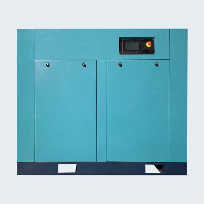 China 75KW 100HP 380V 50HZ 3 phase 8 Bar Constant Frequency Air Compressor Machine Screw Type Factory Price Industrial Air Compressor for sale