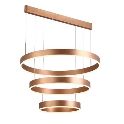 China Modern Luxury Aluminum Ceiling Chandeliers Stand Chandelier Table Living Room Bedroom Living Room Pendant Lights for sale