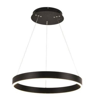 China Modern Simple Style Chandelier Lamp Indoor Lighting Acrylic Aluminum Led Ceiling Round Pendant Light for sale