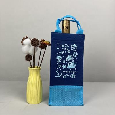 China Wine Bottle Bag Cooler Bag Wine Clutch Bag Glitter Order Thermal Metal Insulated Ice Bags For Gift for sale