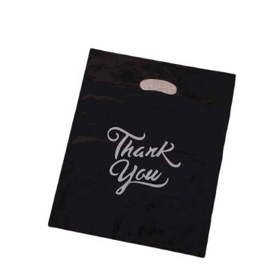 China Recyclable Customized luxury material custom logo printed white packing plastic bags manufacturing clothing shopping bags for sale