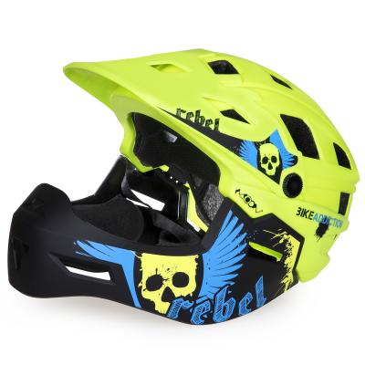 China ABS+PC MOON kids&adult bicycle detachable custom bike downhill cross-country helmet for sale