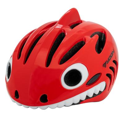 China Hot Sale 2022 MOON Child Helmet Air Vent Cartoon Shark RED Fish Kids Funny Cuty Welding Helmet for sale