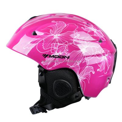 China Modern ABS+PC MOON Design 48-64cm 5 Sizes Ski Helmet Snowboard Helmets PC/ABS+EPS Full Face CE Material Testing for sale