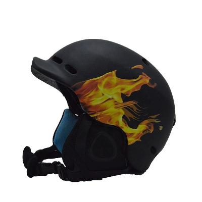 China Compounds DOG In-Mold Ski Helmet Snowboard Skateboard Helmet PC+EPS CE EN1077 Adult for sale