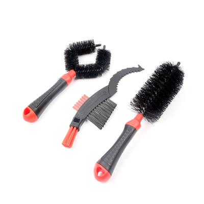 China Wash Your Bicycle Bike Cleaner Kit Bicycle Chain Clean Tire Wheel Sweep Recycling Cleaners Kit Bicycle Brush Maintenance Tool for sale