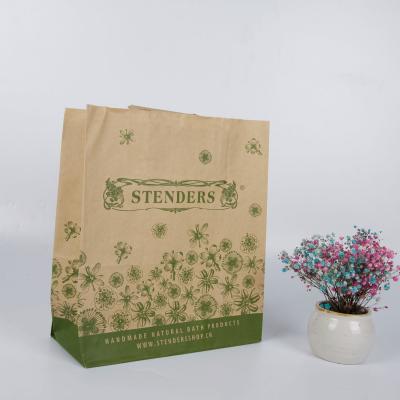 China Wholesale Recyclable Cheap Kraft Paper Recyclable Kraft Paper Bag for sale