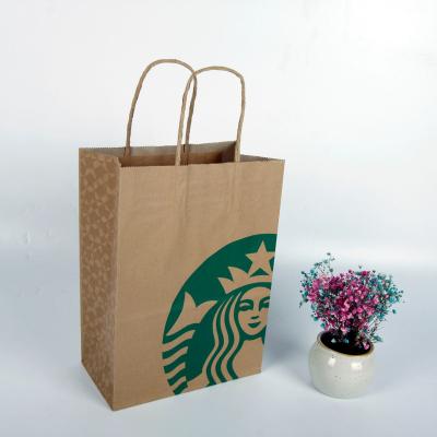 China Recyclable Recyclable Paper Packaging Bag/Brown Paper Bag/Food Packaging Paper Bag for sale