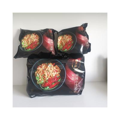 China Natural Manufacturer Supplier Bagged Home Organic Packing Smooth Spicy Lobster Noodles for sale