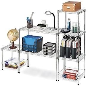 China Carbon Steel Or SS 304 Home Wire Shelving TV Stands Modular Units For Household Uses for sale