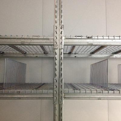 China Warehouse Custom Metal Shelving , Freezer Cold Room Steel Wire Rack Shelving for sale