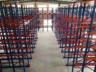 China Freezing Storage Heavy Duty Metal Shelving Rack Weight Capacity 1000 - 2000kg for sale
