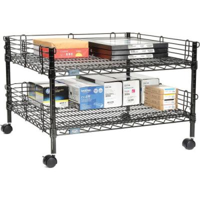 China Standard Size Mobile Rack Unit / Lightweight Office Table Shelving for sale