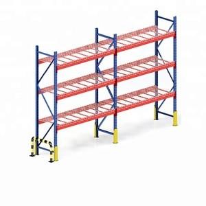 China Q235 Steel Warehouse Rack System , Heavy Metal Storage Shelves for sale