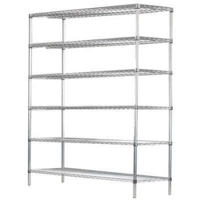 China Carbon Steel Metal Restaurant Shelving Hygienic Unit (18