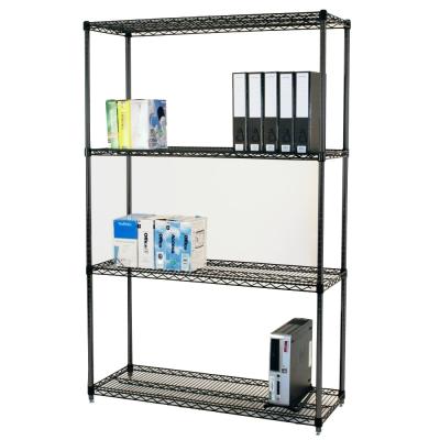 China Carbon Steel Adjustable Wire Shelving Unit 4 Layers  In Work Place for sale