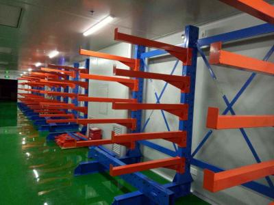 China Workshop Heavy Duty Storage Racks / Foodstuff And Non - Consumables Cantilever Storage Racking for sale