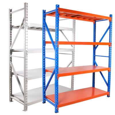 China Medium Duty Wide Span Q235 Steel Steel Storage Rack 200kg for sale