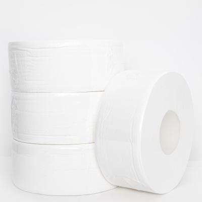 China Virgin Wood Pulp 100% A Grade Virgin Wood Pulp Jumbo Tissue Roll Toilet Paper for sale