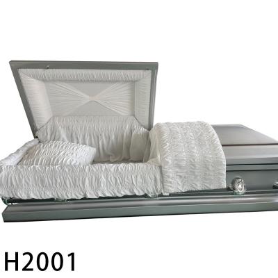 China Best Style American Burial Metal Caskets Steel Caskets for sale