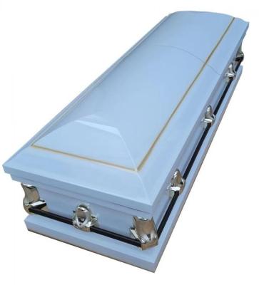 China American Style Steel Metal Casket 18/20 Ga Casket Antique for sale