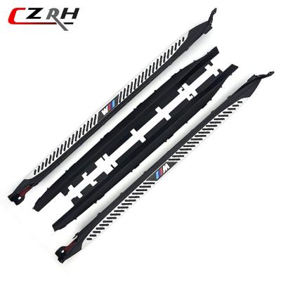 China From Factory Auto Parts CZRH Motion Directly Offer High Quality With Logo Running Board For BMW X3 2018-2022 Side Step Pedals for sale