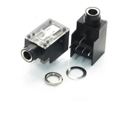 China audio & Video Wholesale Audio DIP Socket Plug 6.35mm Audio Connector 7 Pins Earphone Jack for sale