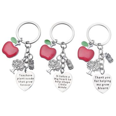 China Fashionable Hot Selling 2022 Wholesale Stainless Steel Key Chain Accessories Teacher Appreciation Gifts for sale