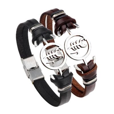 China FASHIONABLE personalized bracelets hollow out animal bracelet stainless steel Scorpion pattern punk jewelry for sale