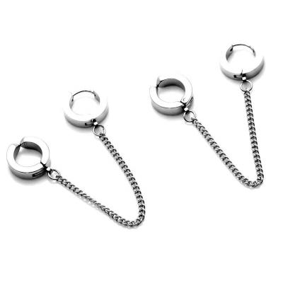 China Environmentally Friendly Wholesale Mens Stainless Steel Style Jewelry Punk Ear Cuffs Ear Cuffs For Women for sale