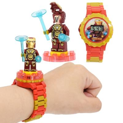 China Funny Educational Toy Hot Selling Kids Watch Transformation Toys For Children Cartoon Anime Watch In 2020 for sale