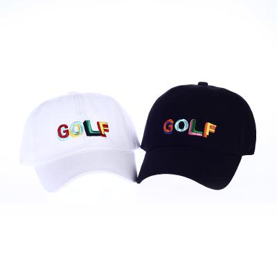 China 3D Embroidery Custom Adjustable JOINT Logo Golf Hat Caps For Men for sale